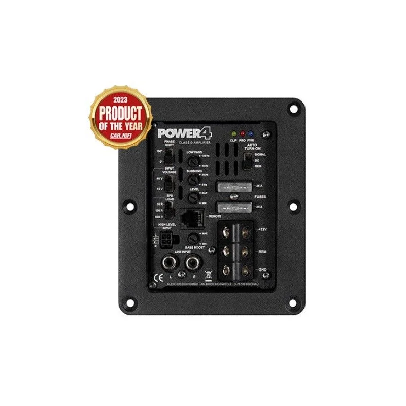 ESX Audio POWER4, Amplificador mono canal, clase D
