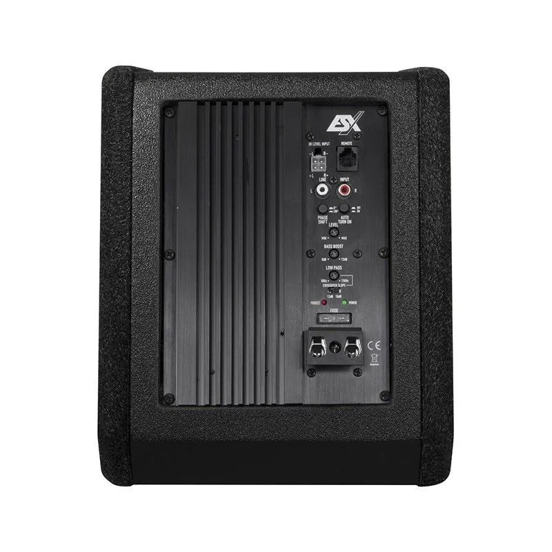 ESX Audio V800A, subwoofer activo 8" con radiador pasivo opuesto 20cm
