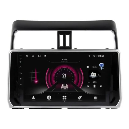 Radio navegador Toyota Land Cruiser, Prado KDJ 150, año 2018, Android 12