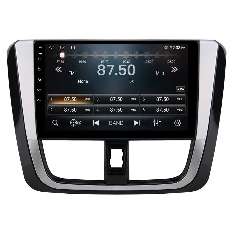 Radio navegador Toyota Yaris, 2016 2020, Carplay & Android Auto