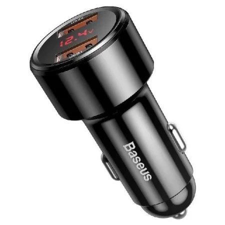 Cargador de coche USB 3.0, 12/24V, 45W