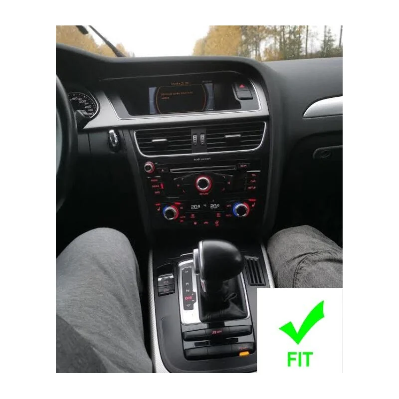 Audi A4 A5 Q5, 2010 2011, antes de 2018, pantalla 6.3" (Sin MMI)