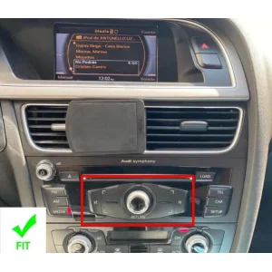 Audi A4 A5 Q5, 2010 2011, antes de 2018, pantalla 6.3" (Sin MMI)
