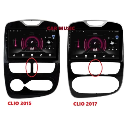 Radio navegador Renault Clio (2012 2018). Carplay Wireless