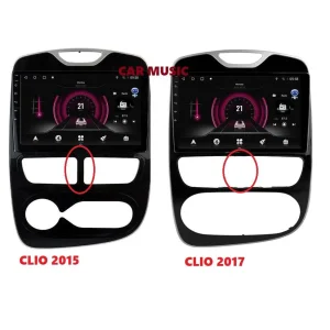 Radio navegador Renault Clio (2012 2018). Carplay Wireless