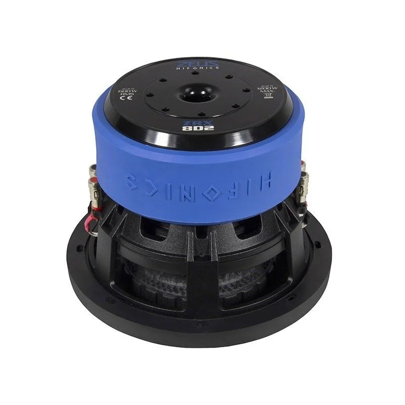 Hifonics ZRX8D2, Subwoofer 20cm (8"), doble bobina 2+2Ω, Powermusic