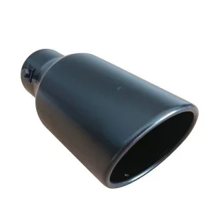 Cola de escape negra mate COL NG1, universal, acero inox