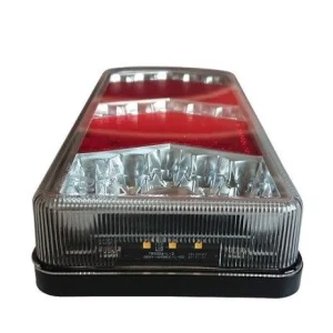 Pilotos traseros led 7 funciones homologados, 12/14 voltios, para camione sy remolques