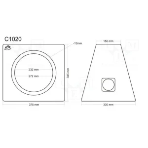 Medidas caja acústica para subwoofer 10"