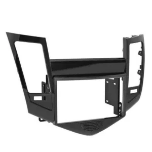 Marco auto radio Chevrolet Cruze 2009 2013, 2DIN, color negro
