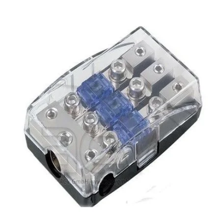 Distribuidor portafusible 3 entradas, 3 salidas mini ANL
