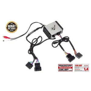 ESX Audio QS TWO ISO, Amplificador 2 canales, Clase D, mini.
