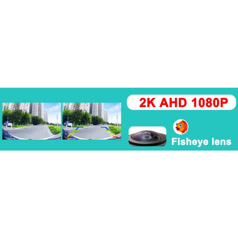 Cámara trasera AHD 1080P