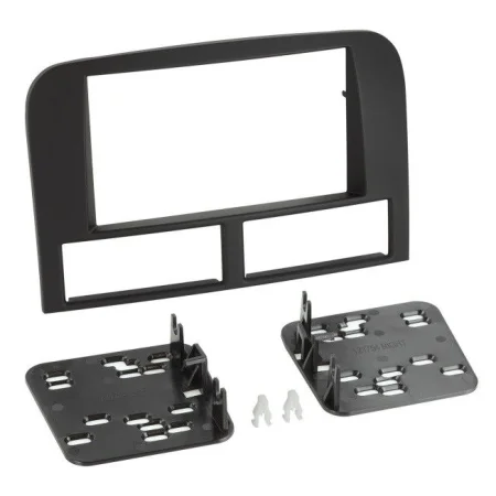 Marco frontal Jeep Grand Cherokee 1998 2005, 2DIN, negro