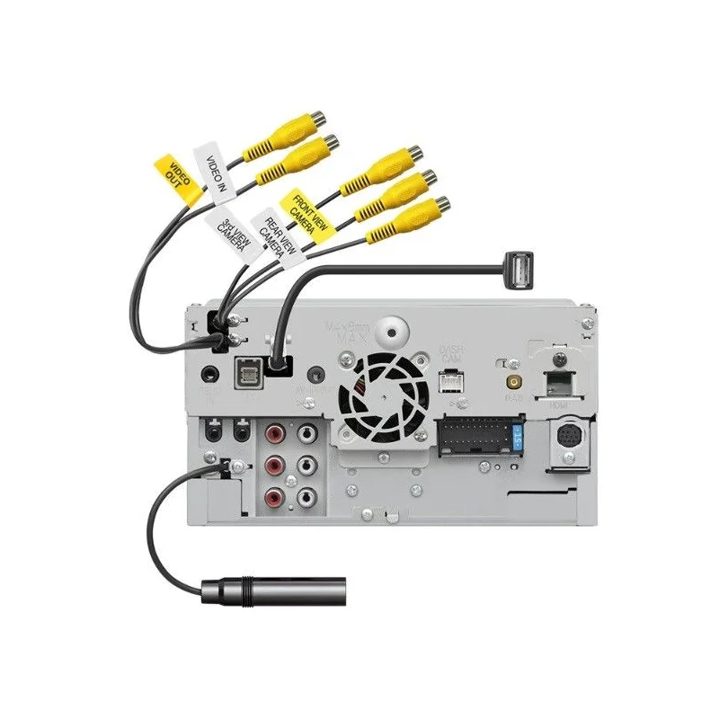Radio navegador 2DIN con pantalla táctil 10,1" Kenwood DNR992RVS.