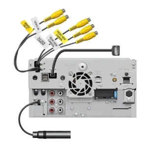 Radio navegador 2DIN con pantalla táctil 10,1" Kenwood DNR992RVS.