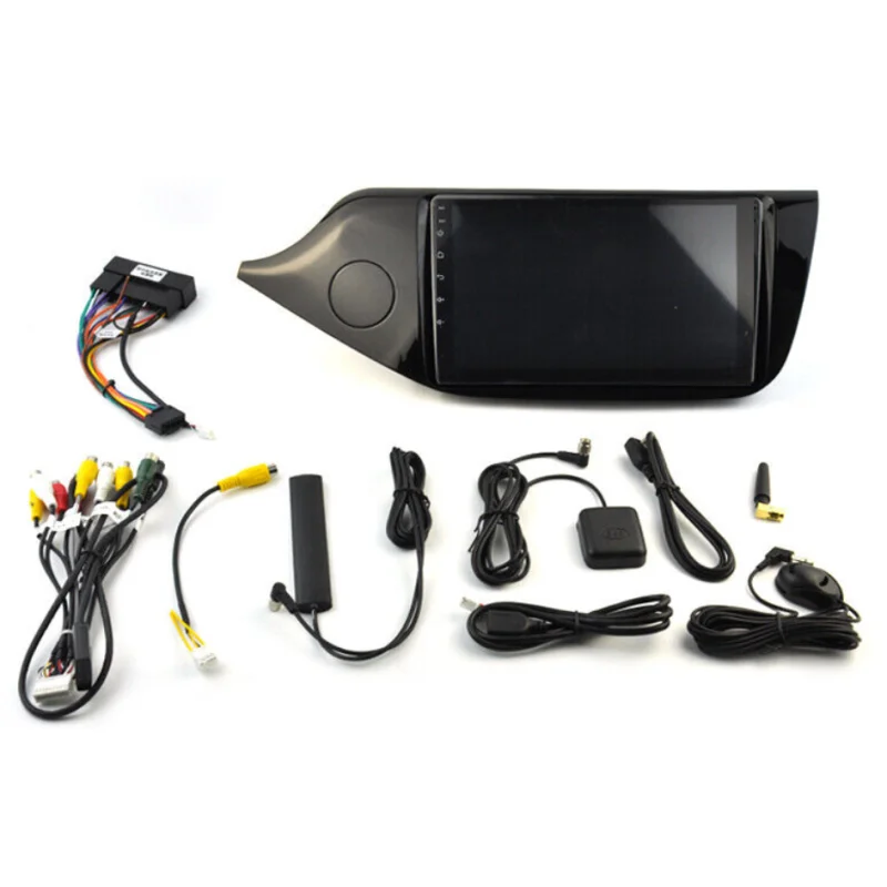 Radio navegador Android Kia Ceed y Proceed, contenido en la caja.