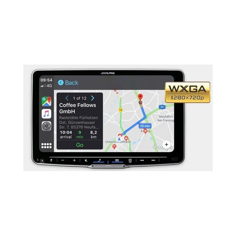 Alpine iLX F905T6.1 pantalla de 9" 1 DIN, CarPlay & Android Auto