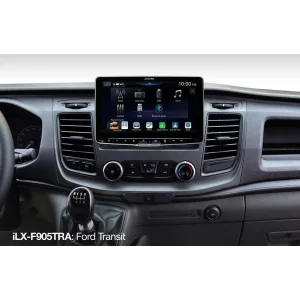 Alpine iLX F905TRA, Pantalla 9", Ford Transit Custom, 2018