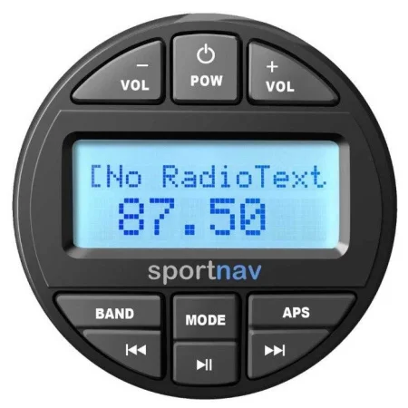 Radio marino SPOH825 con USB y Bluetooth