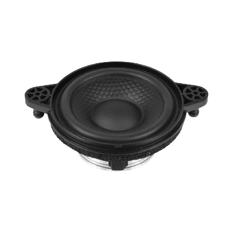 1 altavoz central de 80 mm (3") con bobina de voz dual y compatibilidad con E Call