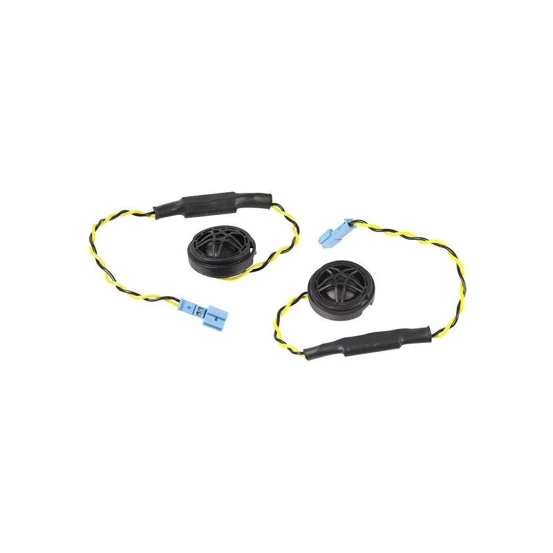 2 tweeters de neodimio de cúpula de seda de 25 mm con crossover 6 dB (3500 Hz)