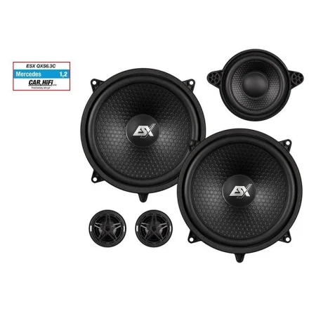ESX Audio QXS6.3C, altavoces Mercedes Benz Sprinter W907, 2018