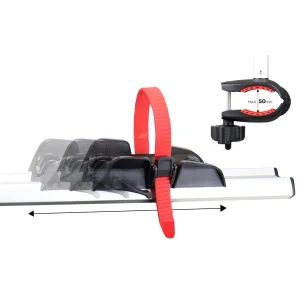 Portabicicletas bola de remolque TBC 01/3, 3 bicicletas, hasta 45kg