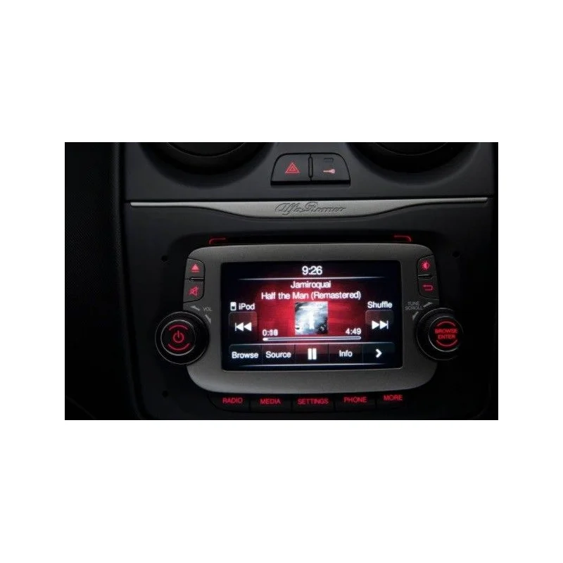 Interface cámara delantera/trasera Alfa Romeo
