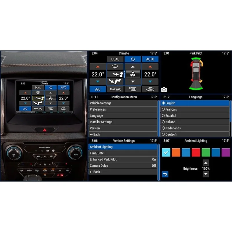 Infodapter interface mandos volante