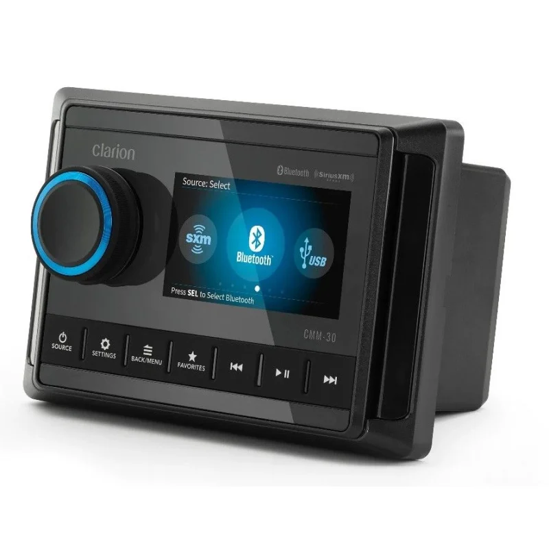 Radio marino Clarion CMM 30 con Bluetooth/USB