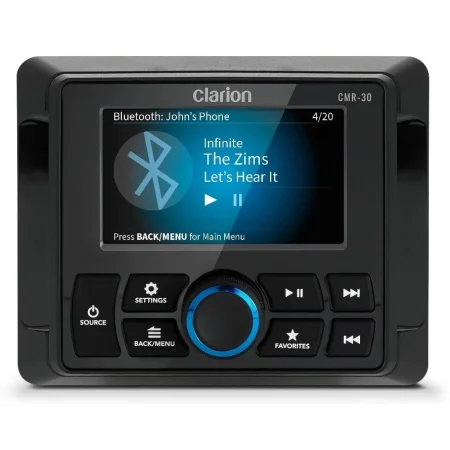 Clarion CMR 30 control remoto marino con pantalla LCD 3"