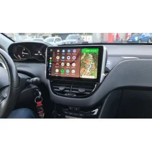 Radio navegador Peugeot 208 y 2008 (2014 2018), android 12, Carplay