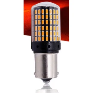 Bombilla led 1 polo descentrada PY21W, ambar