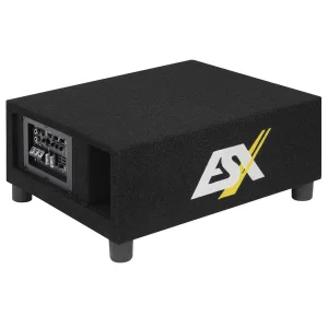 Subwoofer 6,5" (16,5cm) amplificado, clase D, ESX Audio QXB6A