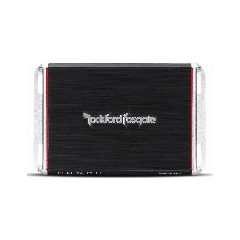 Rockford Fosgate PBR400X4D amplificador 4 canales, 400WMax.