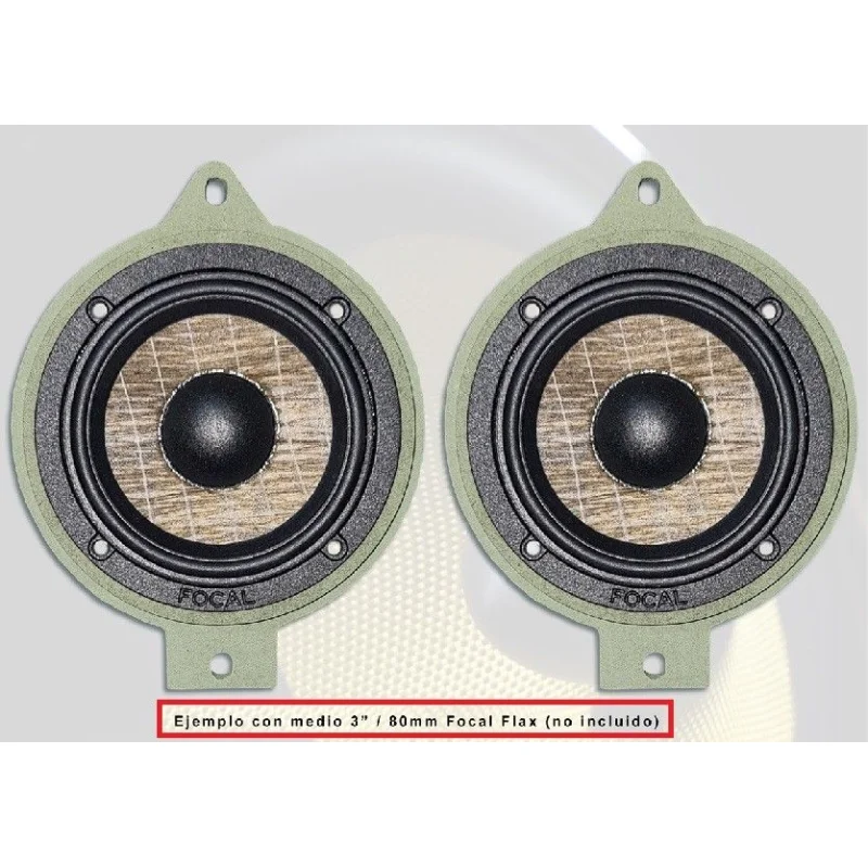 Soporte altavoces Porsche, 100mm