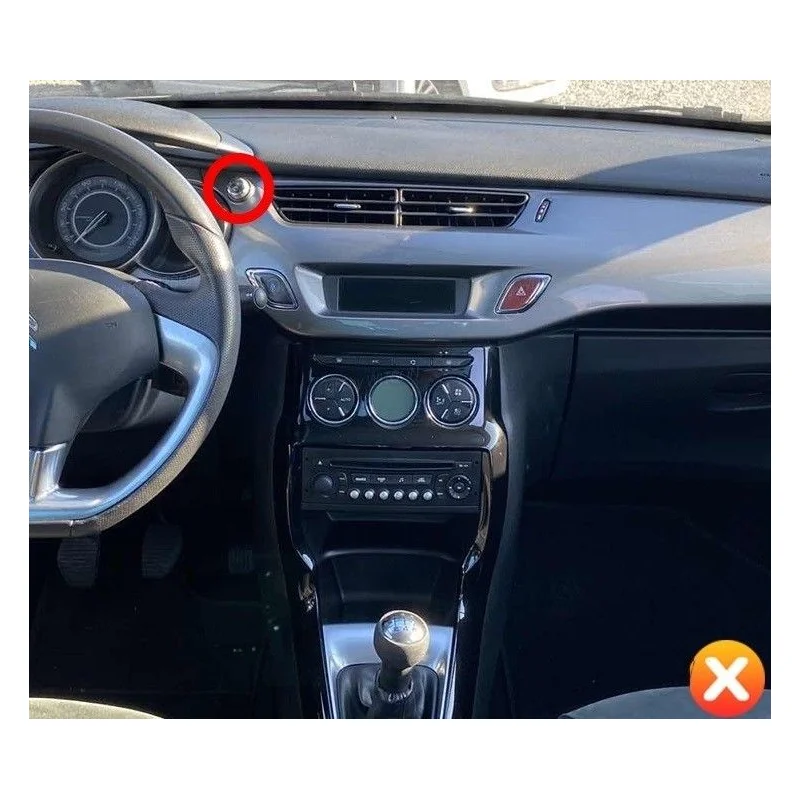 Citroen C3, DS3, 2010 2016, no compatible