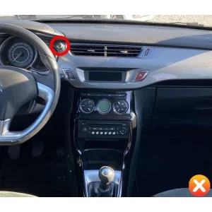 Citroen C3, DS3, 2010 2016, no compatible