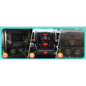 Citroen Jumper, Fiat Ducato, Peugeot Boxer (2016 2022), no compatible