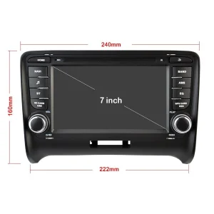 Radio navegador para Audi TT MK2 8J, año 2006 2014
