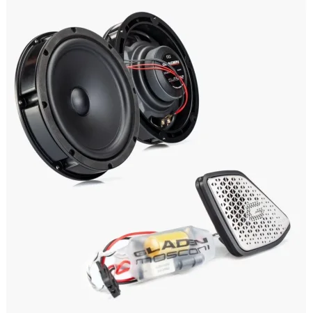 Gladen Audio ONET6.1APPEARANCE Altavoces 6,5" VW Transporter T6.1, año 2019