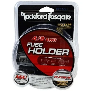 Porta fusible AGU para cable de 4 AWG o 8 AWG