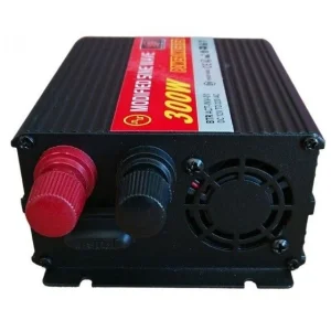 Convertidor de corriente de 12V DC a 220V AC, 300W