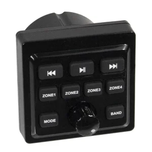 Control remoto rectangular negro, ESX Audio VMR303C