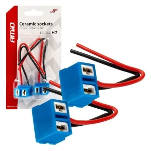 Portalámparas bombillas H7 cerámico