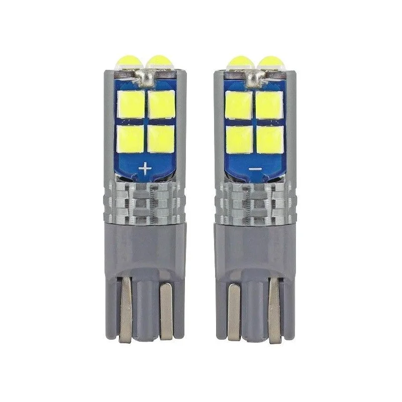 Bombillas led T10 CanBus 10SMD, 12V 24V