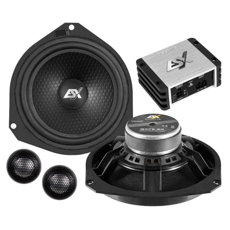 ESX Audio QXFA6.2C, altavoces y amplificador Fiat Ducato, Citroen Jumper, Peugeot Boxer