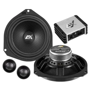 ESX Audio QXFA6.2C, altavoces y amplificador Fiat Ducato, Citroen Jumper, Peugeot Boxer
