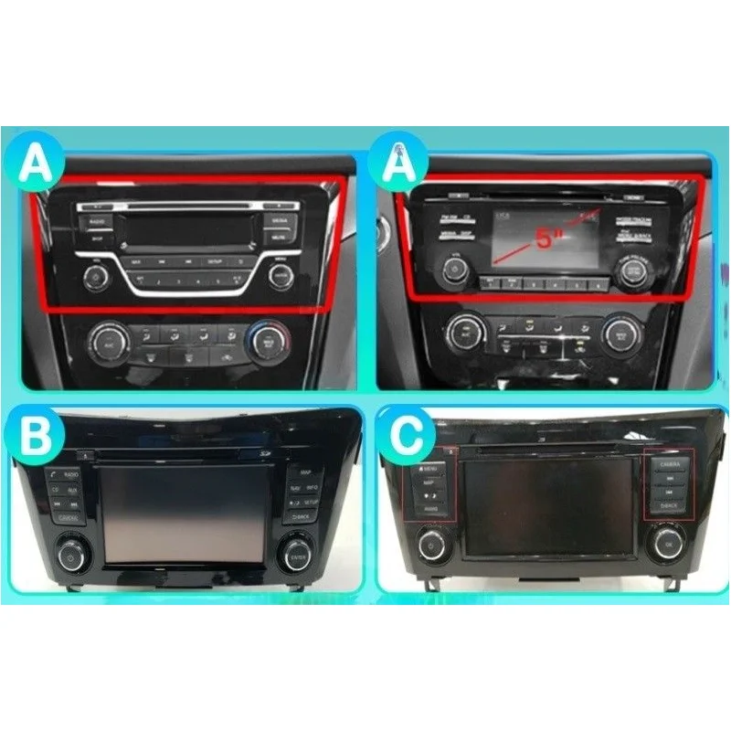 Radio navegador Nissan Qashqai, Xtrail, año 2013 2020, Android 15